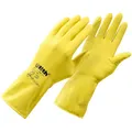 Produktbild: Ulith 805.221 unisex Arbeitshandschuhe gelb Größe M 1 Paar