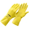 Produktbild: Ulith unisex Gummihandschuhe gelb Größe M, 1 Paar