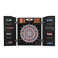 Produktbild: Karella Dartscheibe Dartautomat CB-90 - E-Dartscheibe für 16 Spieler, inkl. 12 Darts, 38 Spiele, 210 Spielvarianten