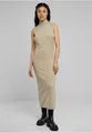Produktbild: URBAN CLASSICS Maxikleid Ladies Knitted Eco Viscose Turtleneck Dress