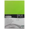 Produktbild: GMUND Transparentpapier DIN A4 Farbe Giftgrün / Grün / LYSCO® Feinstpapierset mit 25 Blatt Inhalt (FPA-123) - bedruckbar, sehr gute Qualität, für Einladungen, als Einlegeblätter für Alben, Fotoalben, Fensterbilder, Bastelarbeiten uvm.