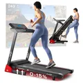 Produktbild: Hop-Sport Laufband für Zuhause HS-1400LB Bolt – klappbares Laufband mit App-Steuerung, LCD-Display, bis 14km/h