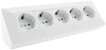 Produktbild: CT23640 5-fach Steckdosenblock, weiß 250V~/ 16A, Aufbaumontage