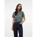 Produktbild: Vero Moda Kurzarmshirt VMPAULINA SS T-SHIRT GA JRS NOOS Baumwolle, regular fit grün M (38)