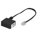 Produktbild: VIVANCO Telefon Adapter, TAE-F-Kupplung auf RJ11-Stecker 6p4c, 0,2 #2552963