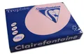 Produktbild: Clairefontaine 1210C - Ries Druckerpapier / Kopierpapier Trophee, intensive Farben, DIN A4, 120g, 250 Blatt, Rosa, 1 Ries
