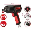 Produktbild: Ks Tools 515.1200 515.1200 Druckluft-schlagschrauber Drehmoment (max.): 550 Nm