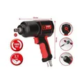 Produktbild: 1/2 Zoll THE DEVIL Hochleistungs-Druckluft-Schlagschrauber, 1600Nm KS TOOLS