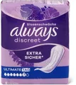Produktbild: always Slip-Einlage always Slipeinlagen discreet Extra Sicher Ultimate Tag