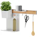 Produktbild: tesa Küchenorganizer Kombi-Set S zum Kleben, Montage ohne Bohren (70040-00000-00)