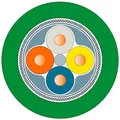 Produktbild: Siemens Seriell Anschlusskabel Grün