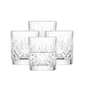 Produktbild: SCHOTT ZWIESEL Schnapsglas Show (4er-Set), zeitlose Shotbecher für Schnaps mit Relieff, spülmaschinenfeste Tritan-Kristallgläser (Art.-Nr. 123932)
