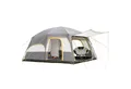 Produktbild: Skandika Tunnelzelt Tonsberg 5 Protect mit Single Skin, Meshdach und abnehmbarem Überzelt, Personen: 5 (Schlafbereich mit herausnehmbarer Trennwand, Tragetasche), Campingzelt, 2,2m Stehhöhe, 4000 mm Wassersäule, eingenähter Zeltboden