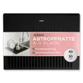 Produktbild: SCHOCK® Abtropfmatte Silikon anthrazit 40x30cm I Hitzebeständige und flexible Abtropfmatte für Spülen ohne Abtropffläche I Spülmaschinenfest rutschfest I Geschirr Abtropfmatte spülmaschinengeeignet