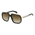 Produktbild: DAVID BECKHAM Db 7101/s 2M2/HA BLACK GOLD Sunglasses Men Acetate, Standard, 57