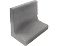 Produktbild: L-Stein Winkelstein grau 40 cm x 7 cm x 40 cm Fußtiefe = 30 cm