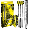 Produktbild: Harrows NX90 90% Tungsten Darts | Darts-Set mit Stahlspitze| 21g, 22g, 23g, 24g, 25g & 26g | Enthält Supergrip-Schäfte und 100-Mikron-NX90-Flüge (Tapered 24g)