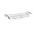 Produktbild: Zeller Present Badaccessoire-Set Badewannenablage, Kunststoff, weiß, 55-78,4 x 17,3 x 6,5 cm