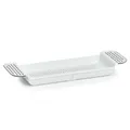 Produktbild: Zeller Badewannenablage Kunststoff weiß 55-78,4 x 17,3 x 6,5 cm