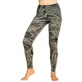 Produktbild: PANASIAM Leggings Unikat Batik Leggings 'Dschungel' aus natürlicher Viskose Tiedye Batik alternative lange Hippie Leggings Yogaleggings Sportleggings grau S