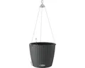Produktbild: Blumenampel Lechuza Nido Cottage Kunststoff Ø 27 cm H 23 cm granit inkl. Erdbewä