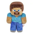 Produktbild: Mattel Steve Minecraft - Plüschfigur 21 cm, kuschelig & ideal zum Sammeln, Geschenk für Minecraft-Fans ab 3 Jahren, HHG11