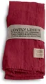 Produktbild: Lovely Linen Stoffserviette Linen Lovely Serviette Leinen cabernet 45x45cm (1 Stück)