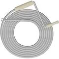 Produktbild: Relaxdays - Rohrreinigungsspirale 5 m lang, für Waschbecken, wc, Dusche, Badewanne, Abflussspirale, aus Stahl, silber