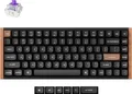 Produktbild: Keychron K2 HE Special Edition Kabellose Magnetische Tastatur, Bluetooth, 2.4GHz, RGB LED, Hot-swap, QWERTY US Layout, Gateron Magnetic Switch, Shwarz