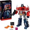 Produktbild: 10302 Icons Transformers Optimus Prime, Konstruktionsspielzeug Transformers 2-in-1 Set, LKW und Roboter