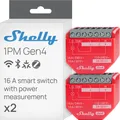Produktbild: Shelly 1PM Gen4 - WLAN Smart Relais Schalter, Strommessung, Stromzähler, 1 Kanal