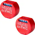 Produktbild: Shelly 1PM Gen4, Relais rot, 2er Pack