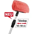 Produktbild: Nigrin Teleskop Waschbürste Aluminium Weiche Pvc Borsten