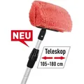 Produktbild: Nigrin Teleskop Waschbürste Aluminium Weiche Pvc Borsten