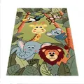 Produktbild: Paco Home Kinderteppich, Grün, Textil, Rechteckig, 200x290 cm, strapazierfähig, für Fußbodenheizung geeignet, Teppiche & Böden, Teppiche, Teppich Kinderzimmer