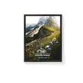 Produktbild: KHG Premium-Bilderrahmen 21x30 cm Schwarz, stabile Glasfront & Kunststoff-Rahmen für Fotos, Poster, Zertifikate & Collagen