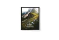 Produktbild: KHG Bilderrahmen 21x30 cm Schwarz, für 1 Bilder (stabile Glasfront & Kunststoff-Rahmen, 1 St), für Fotos, Poster, Zertifikate & Collagen