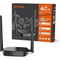 Produktbild: Tenda Router Netzwerk Router 4G03 Pro 4G LTE bis zu 150 Mbps kabellos schnell stabil - Schwarz
