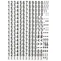 Produktbild: magnets4you Magnetzahlen Set - 240 Zeichen große magnetische Zahlen, inkl. Sonderzeichen | für Schule, Whiteboard, Magnettafel