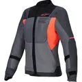 Produktbild: Alpinestars Stella ST-2 Air Damen Motorrad Textiljacke, schwarz-grau-orange, Größe XL