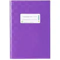 Produktbild: Herma Heftumschläge 7426, A5, violett, mit Baststruktur