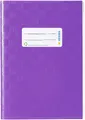 Produktbild: HERMA Schulheft HERMA Premium Hefthülle A5 - Abwischbar mit Namensetikett - Violett
