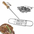 Produktbild: BBQ Grillbrandeisen mit wechselbaren Buchstaben / Fleisch Steak Stempel NEUWARE