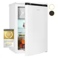 Produktbild: Exquisit Kühlschrank KS16-4-051C weiss | 107 L Volumen | Kühlschrank mit Gefrierfach freistehend | Gemüsefach | Freistehender Kühlschrank mit Gefrierfach