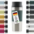 Produktbild: Thermobecher 350 ml - Kaffeebecher to go aus Edelstahl - auslaufsicherer Isol...