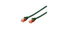 Produktbild: Patchkabel U/UTP Kat.6 grün 1m DK-1612-010/G Netzwerkkabel LAN Ethernet