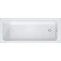 Produktbild: Duravit D-Code Badewanne, 1700x700mm, Rechteckig, Einbauversion, 230 Liter, 1 Rückenschräge, weiß hochglanz, 700670000000000