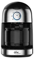 Produktbild: Elta KM-500G Filterkaffeemaschine, Glaskanne, 4 Tassen, Aromawahl, Integriertes Mahlwerk