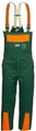 Produktbild: Schnittschutzlatzhose KONIFERE Gr.52 grün/orange WATEX