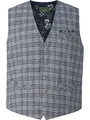 Produktbild: Charles Colby Herren Weste Duke Niven Blau, 4xl (xxxxl) - 70